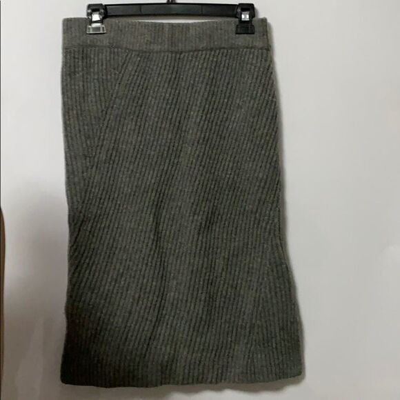 MADEWELL‎ 100% MERINO GRAY SKIRT Size S - Picture 1 of 8